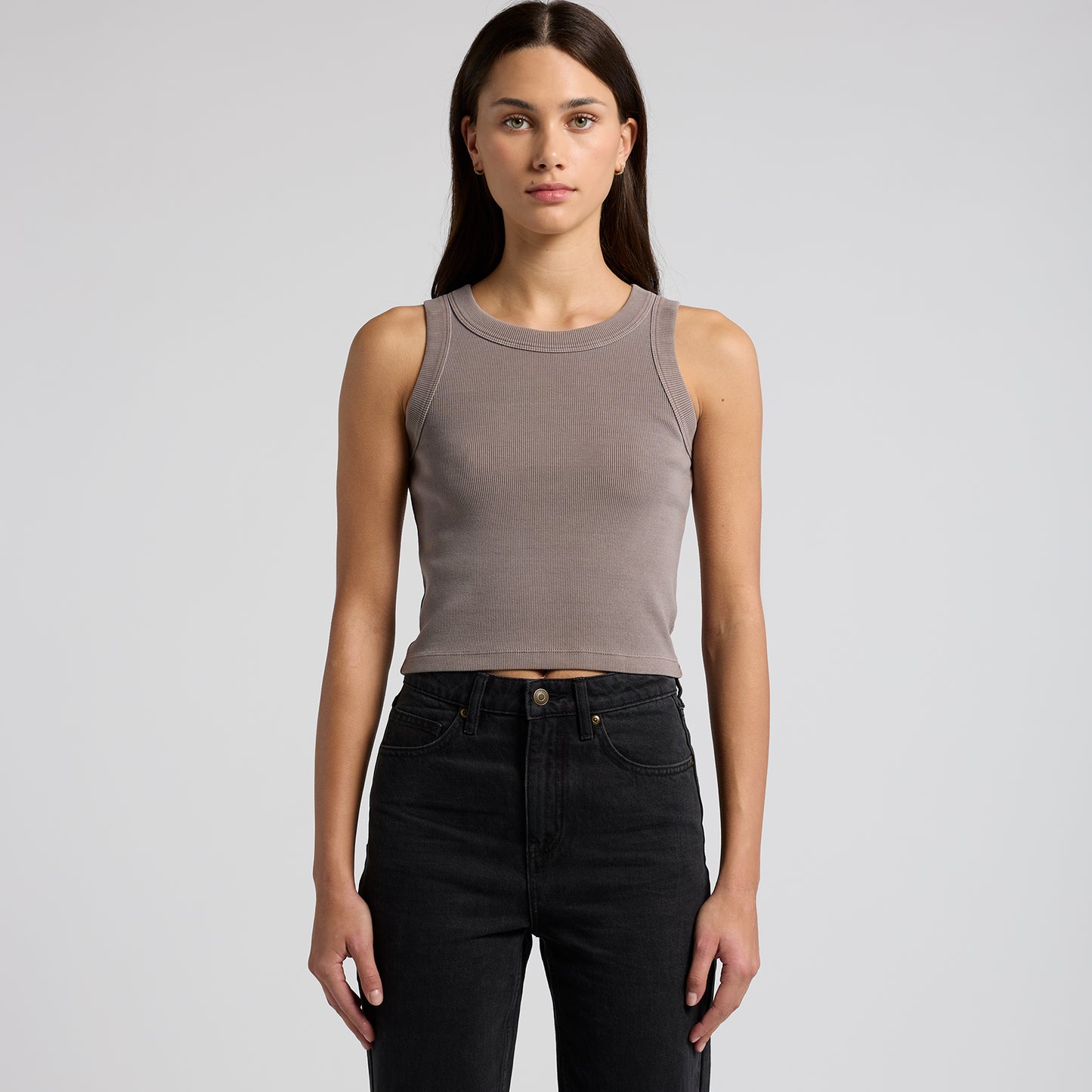 Women’s Ribbed Crop Tank