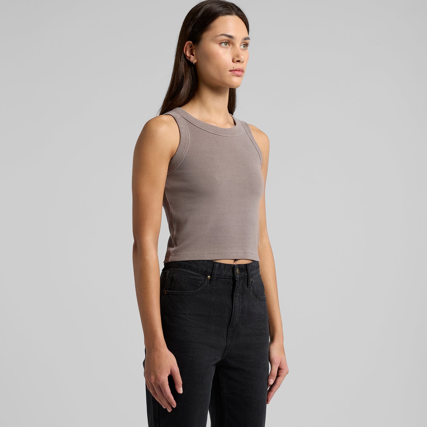 Women’s Ribbed Crop Tank
