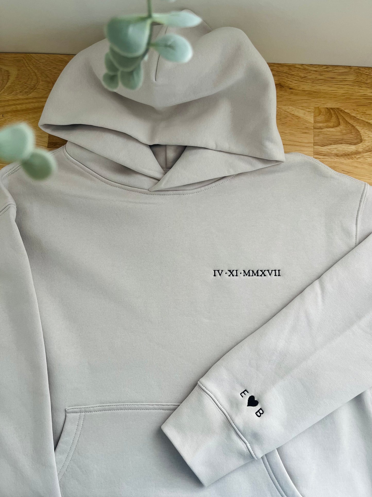 Men’s Hoodie - Roman Numerals