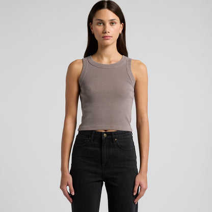 Women’s Ribbed Crop Tank