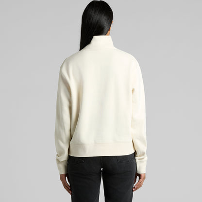 Women’s Stencil Zip Crew