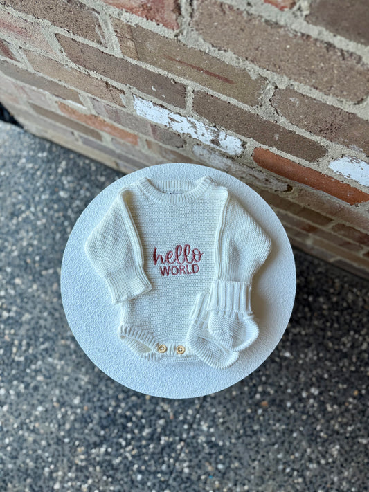 Knitted Romper