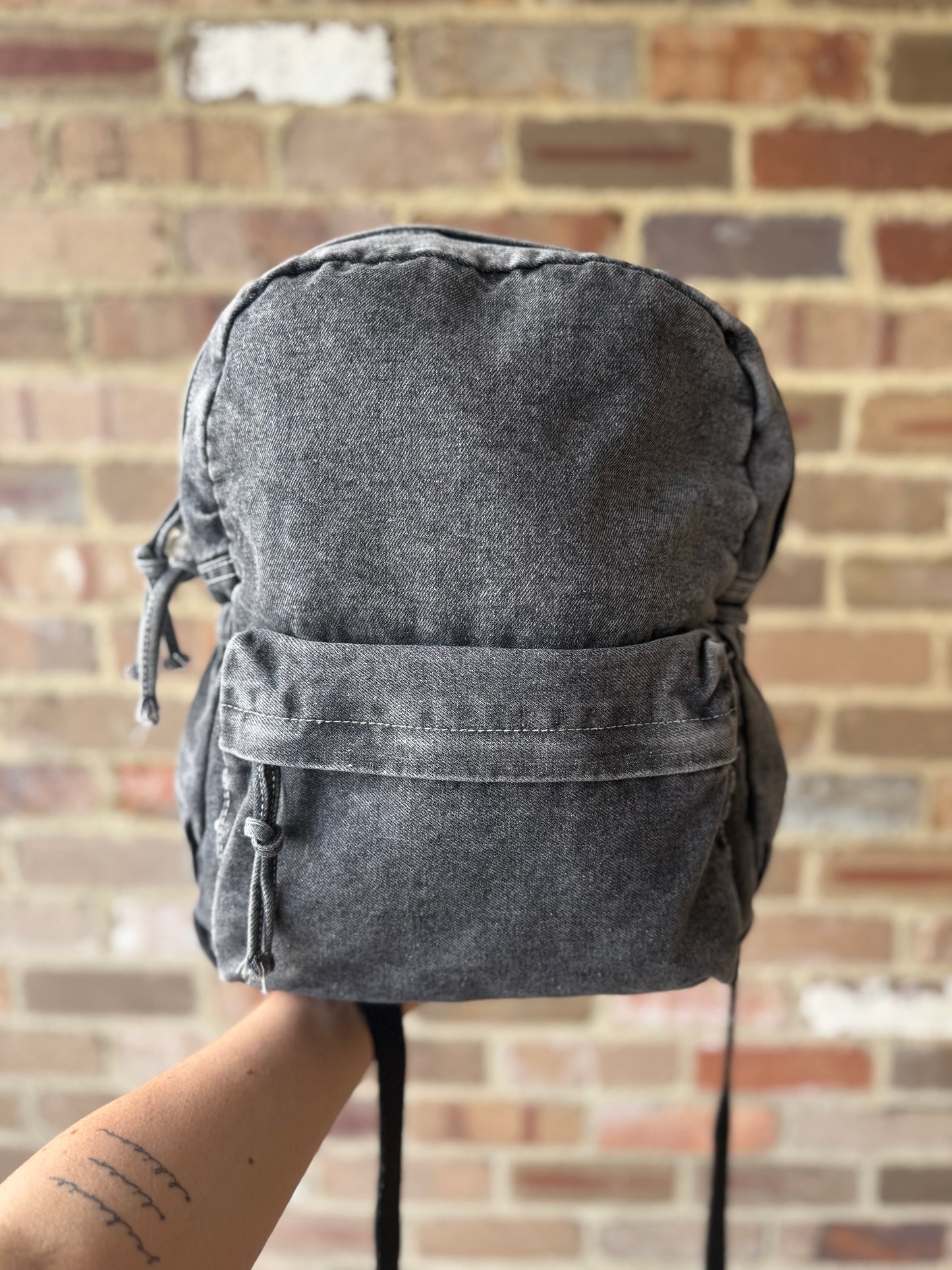 Denim Backpack