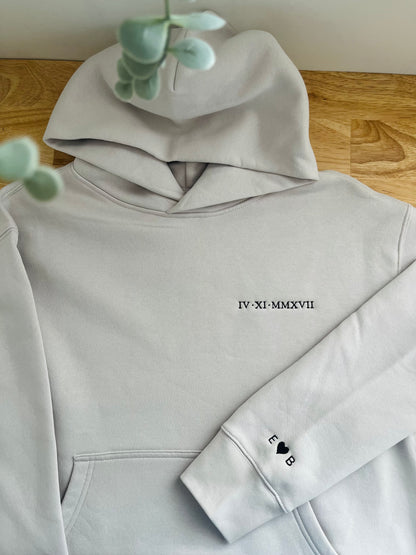 Men’s Hoodie - Roman Numerals